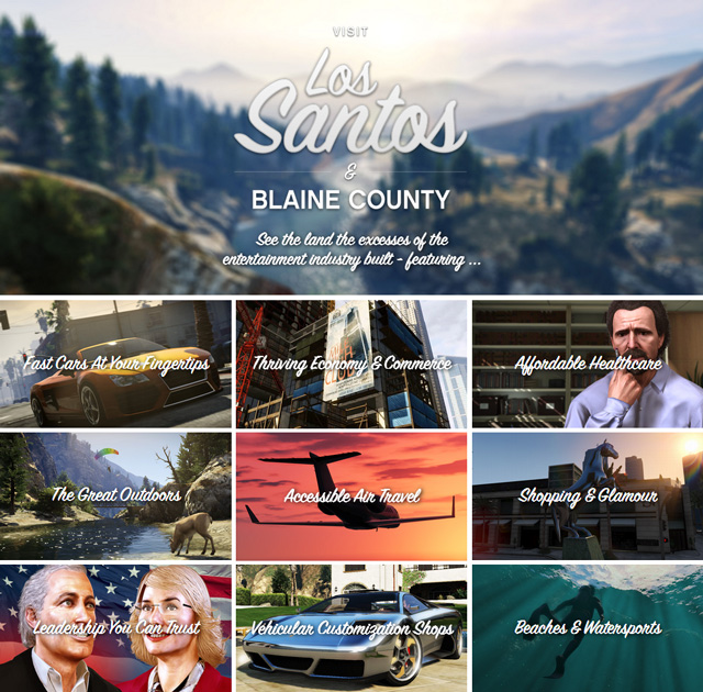 Visit Los Santos & Blaine County