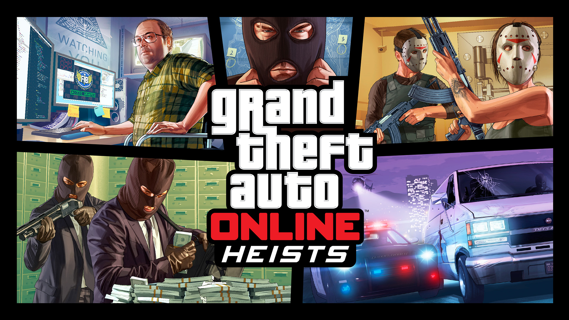  Online Heists: Neuer Trailer und neue Informationen  Rockstar Games