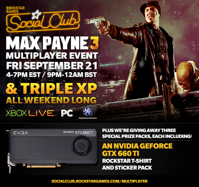 Max Payne 3 Social Club Multiplayer Event this Friday Featuring Video ...