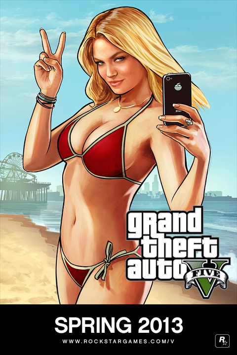 GTA V poster confirmacion