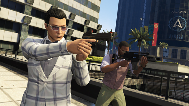 The Heavy Pistol and Special Carbine, two new weapons available as part of The Business Update