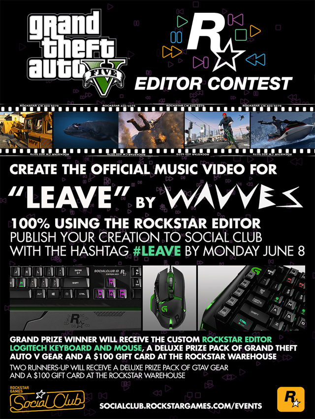 GTA 5 PC video editor contest