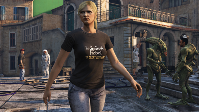 GTA 5 Loneliest Robot T-shirt