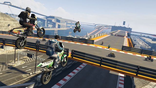 GTA 5 Online - New NAGASAKI BF400 Motorbike Showcase! - CUNNING STUNTS  DLC 