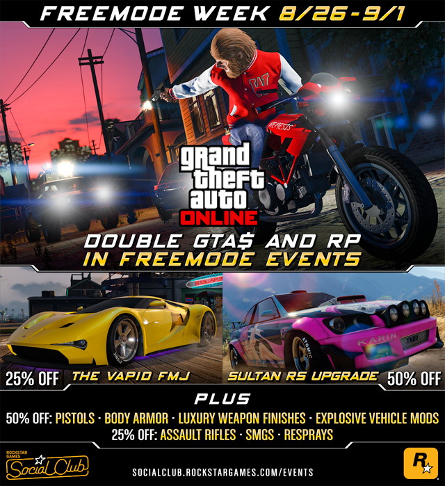 GTA DOUBLE GTAS &RP ON ROCKSTAR CREATED SPECIAL VEHICLE RACES EXTENDED AND  MORE