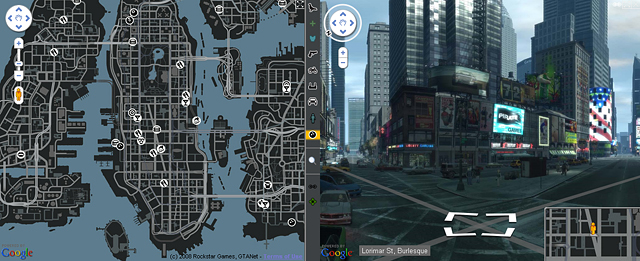 map of gta 4 bars