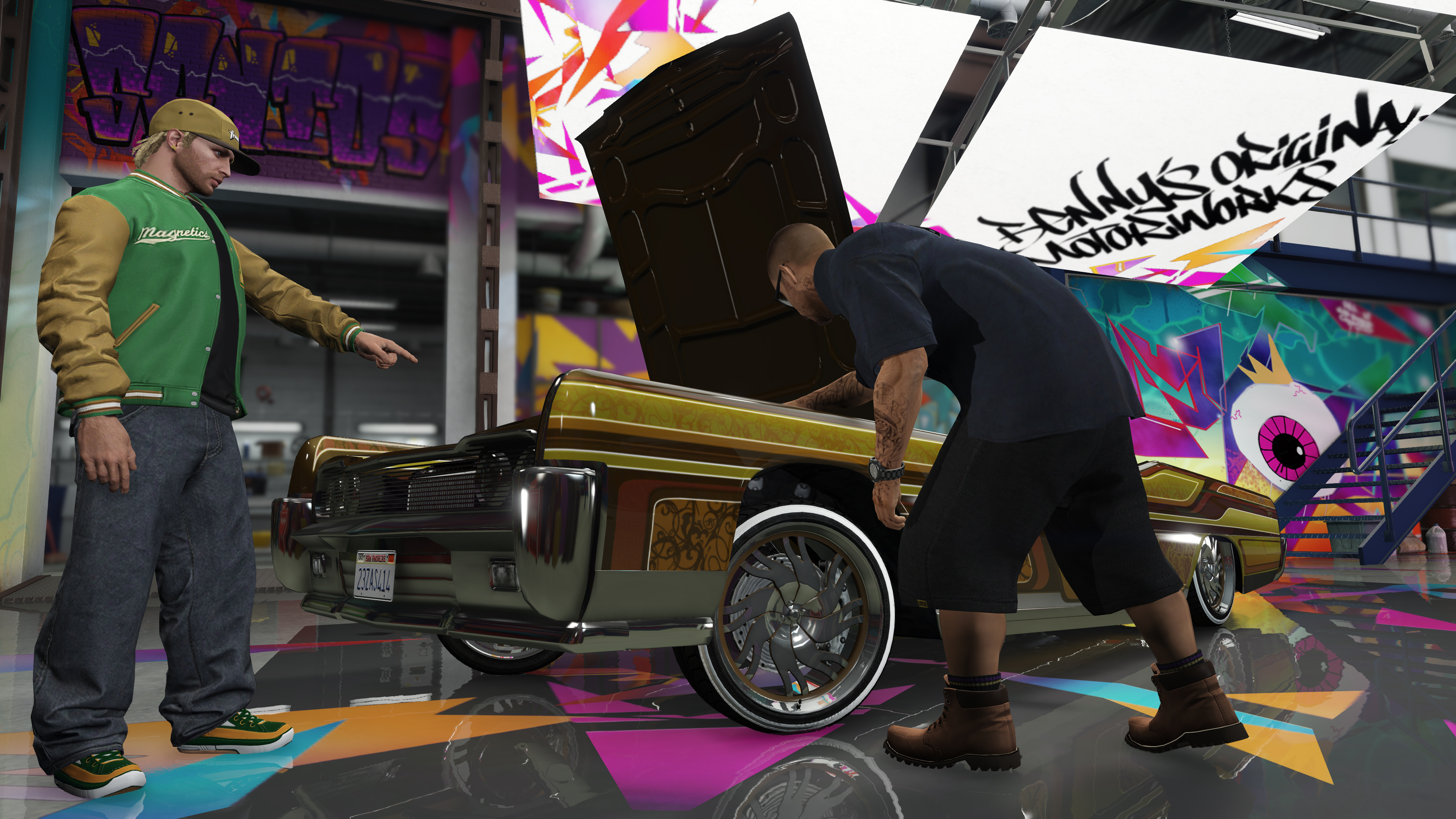 Lowrider car game