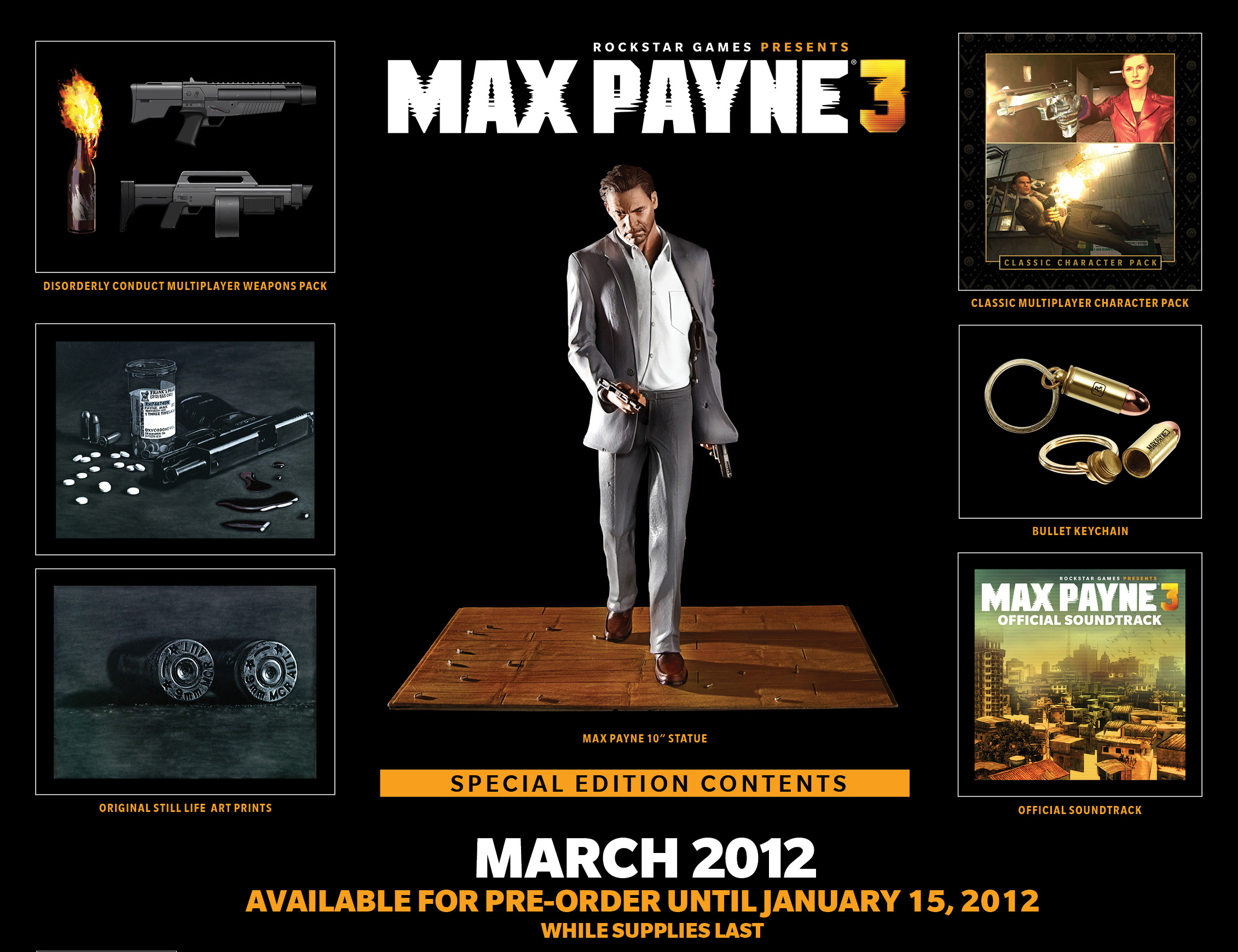 Is aan het huilen pit spleet Announcing the Max Payne 3 Special Edition - Rockstar Games