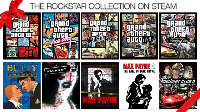 ... : Digital Rockstar PC Collection Gifting on Steam | Rockstar Games