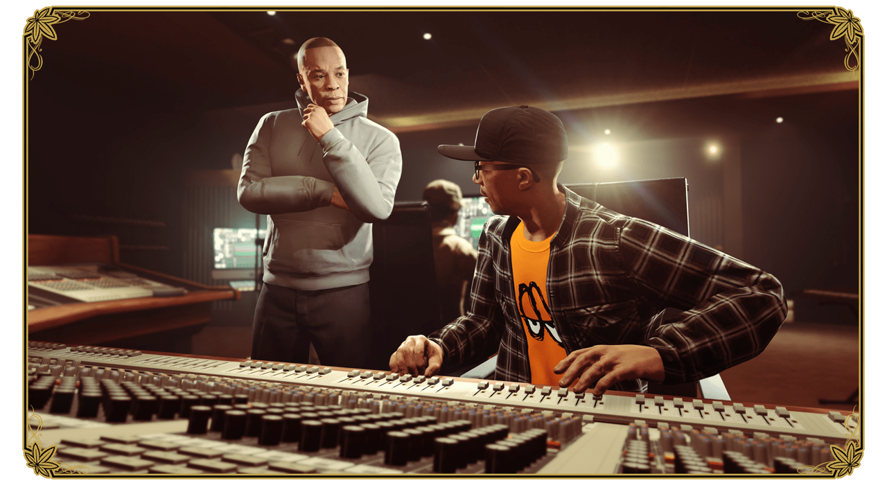 Screenshot of Dr. Dre and DJ Pooh