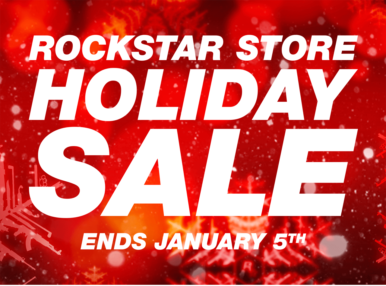 Rockstar Store Holiday Sale Ends January 5th