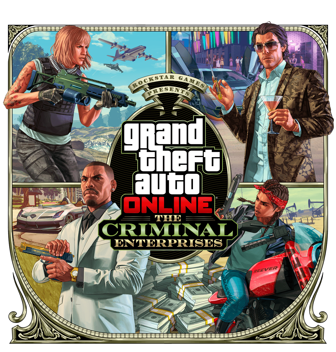 Grand Theft Auto Online: The Criminal Enterprises Artwork