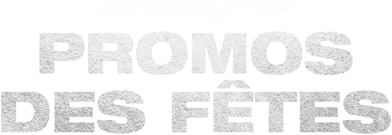 Il est écrit : Rockstar Store Promos des fêtes.