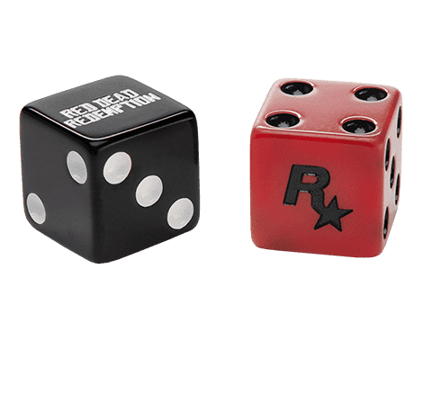 Dés de poker menteur Red Dead Redemption.