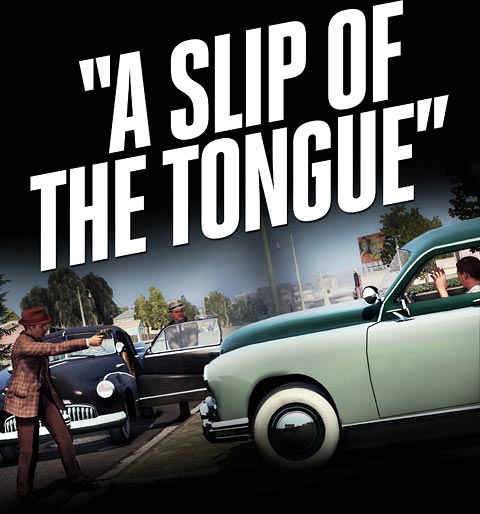 LA NOIRE XBOX 360 A SLIP OF THE TONGUE BONUS CASE DLC  