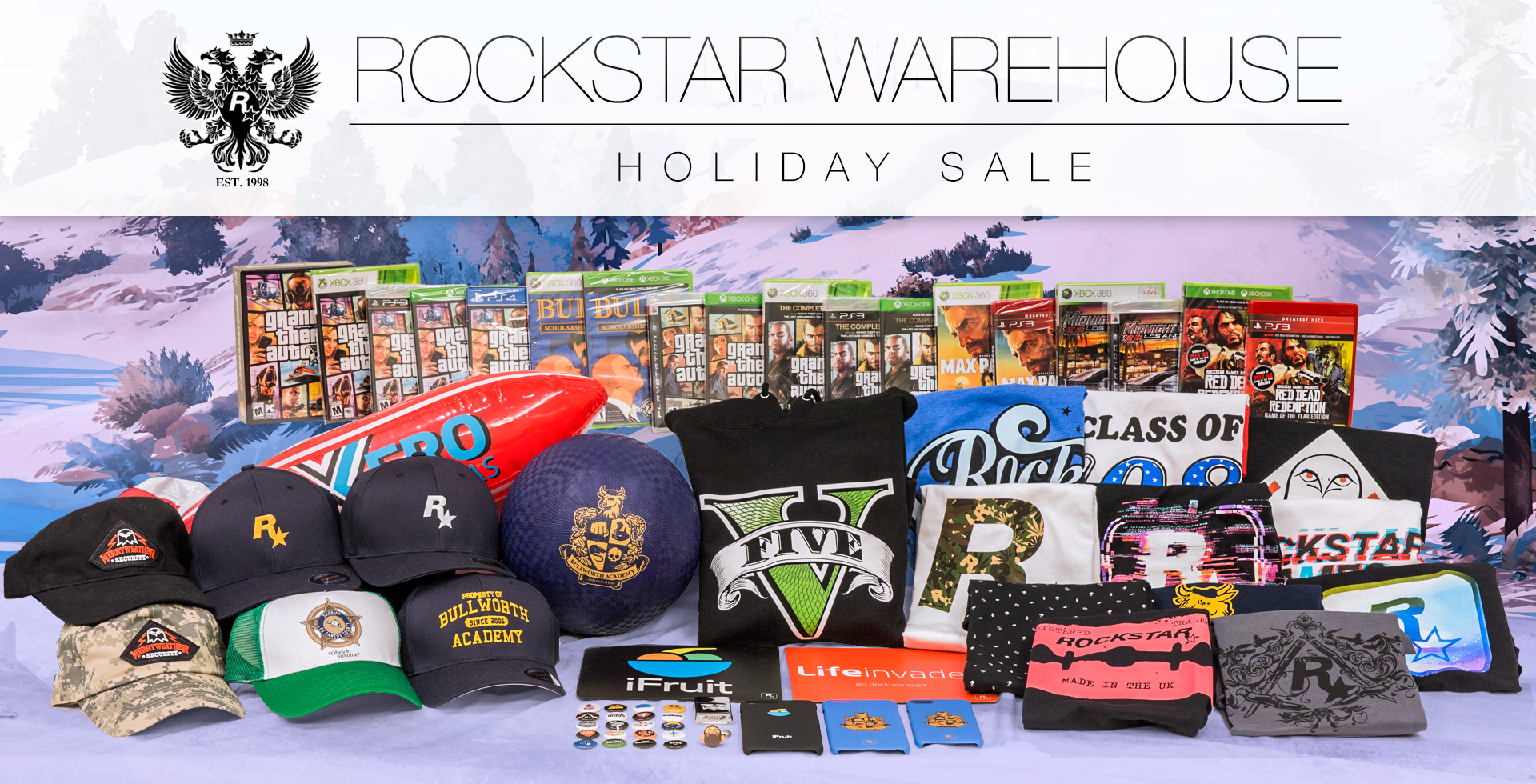 Rockstar Warehouse PC Digital Games Sale - Rockstar Games