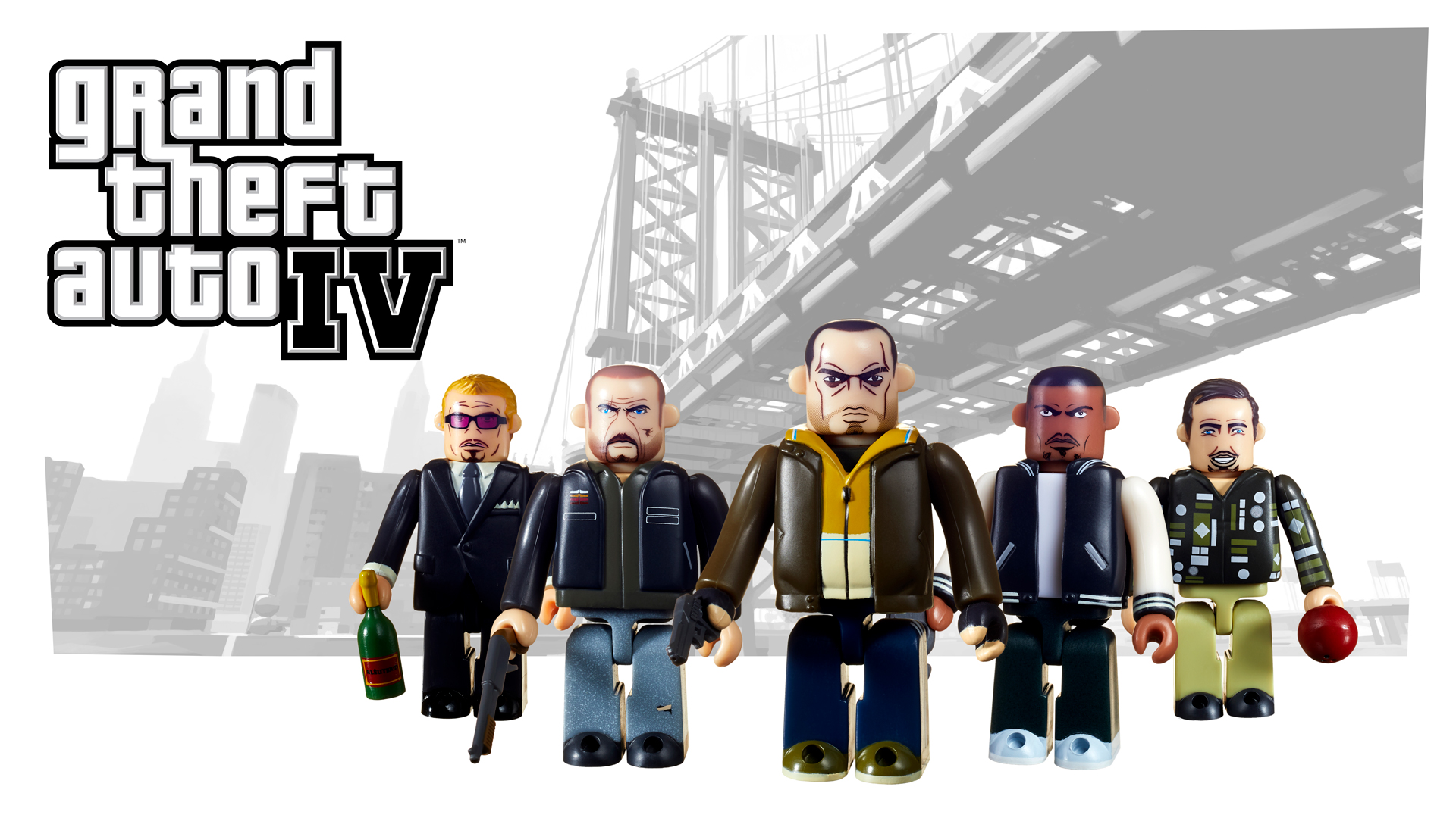 New Grand Theft Auto Kubrick Sets Coming September 14 - Rockstar Games