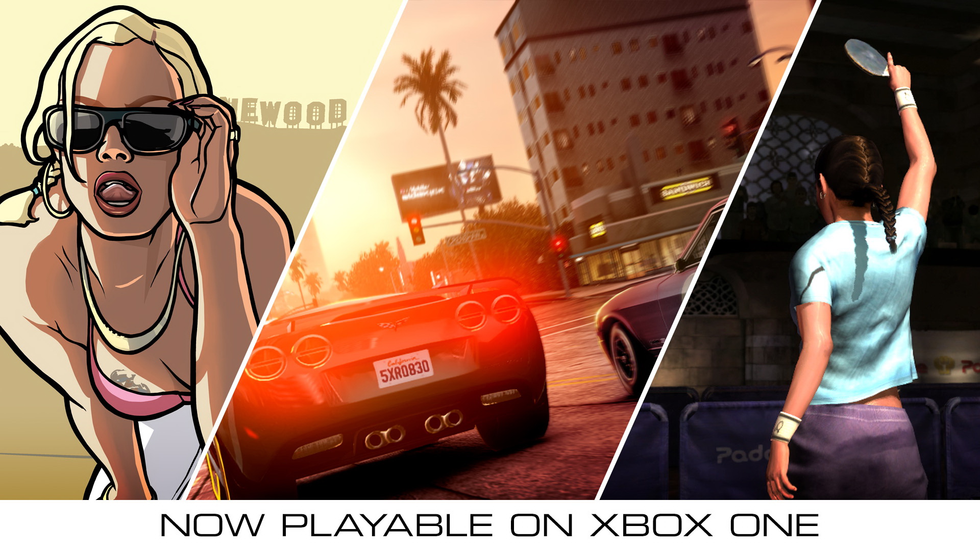 GTA San Andreas, Midnight Club LA and Table Tennis Now Playable on Xbox One  with Backward Compatibility - Rockstar Games