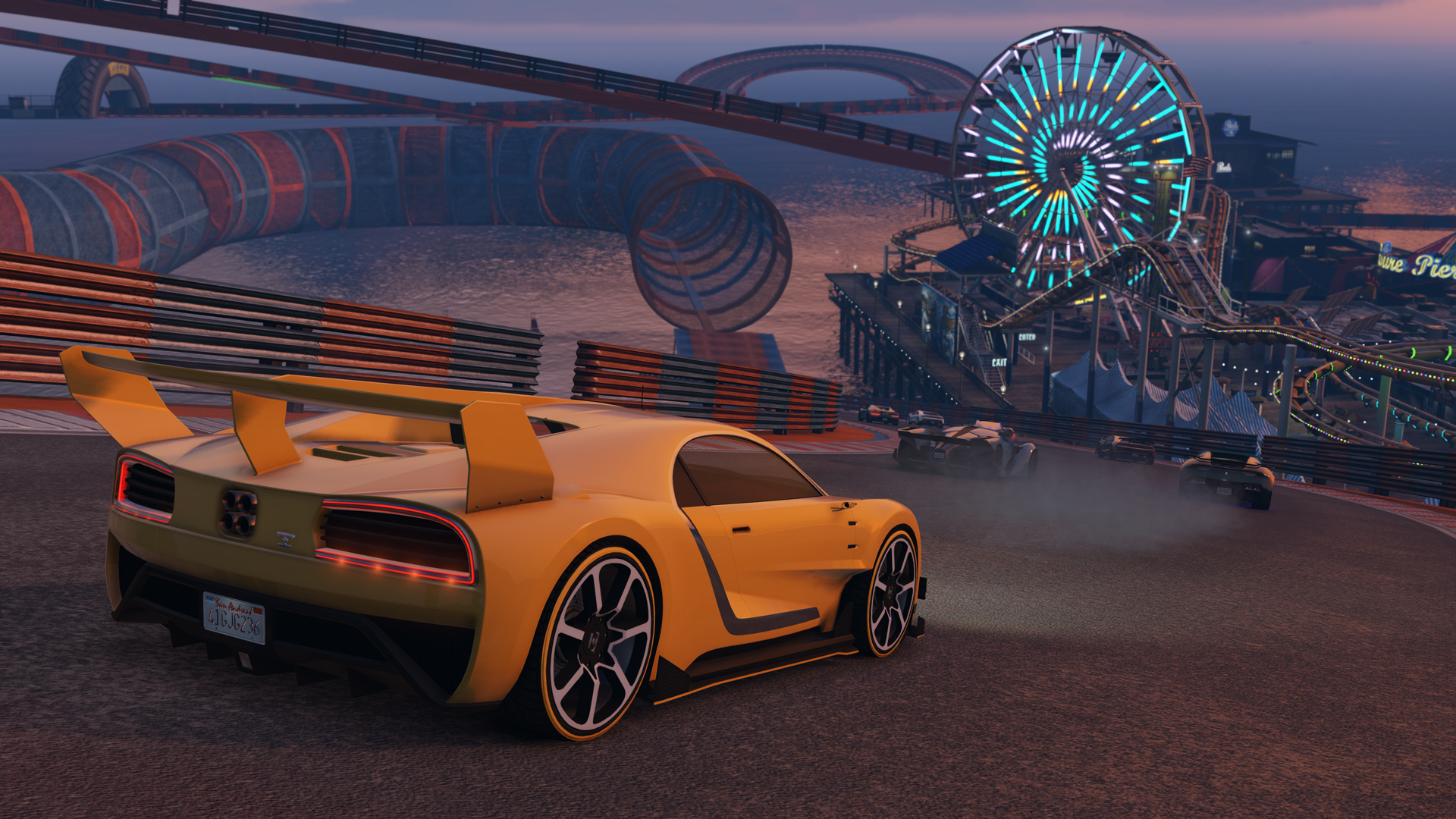 GTA 5 ganha três carros em atualização de corridas acrobáticas