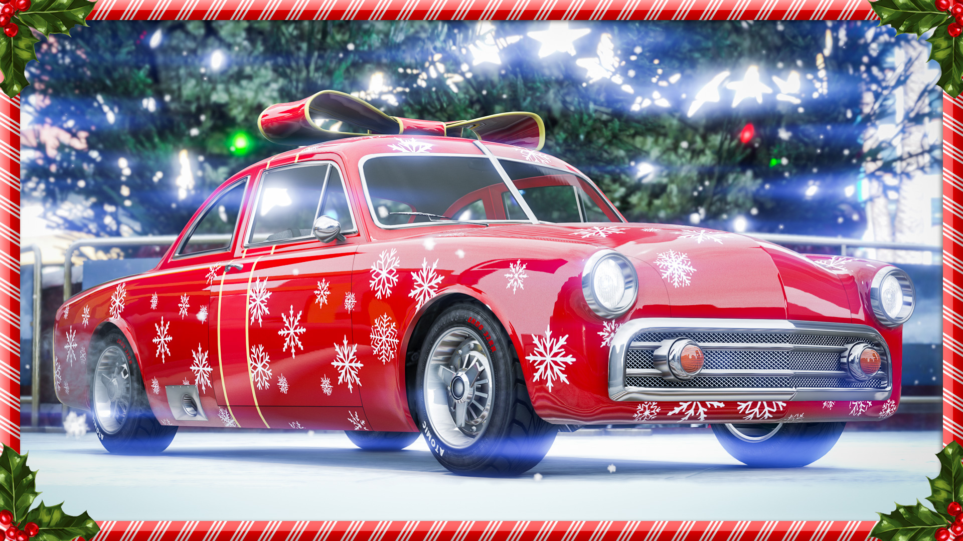 Gta V Free Car Christmas 2022 Festive Surprise 2018 In Gta Online - Rockstar Games