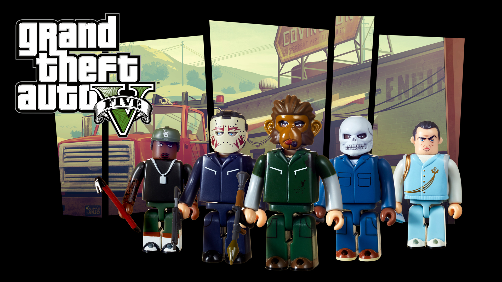 New Grand Theft Auto Kubrick Sets Coming September 14 - Rockstar Games