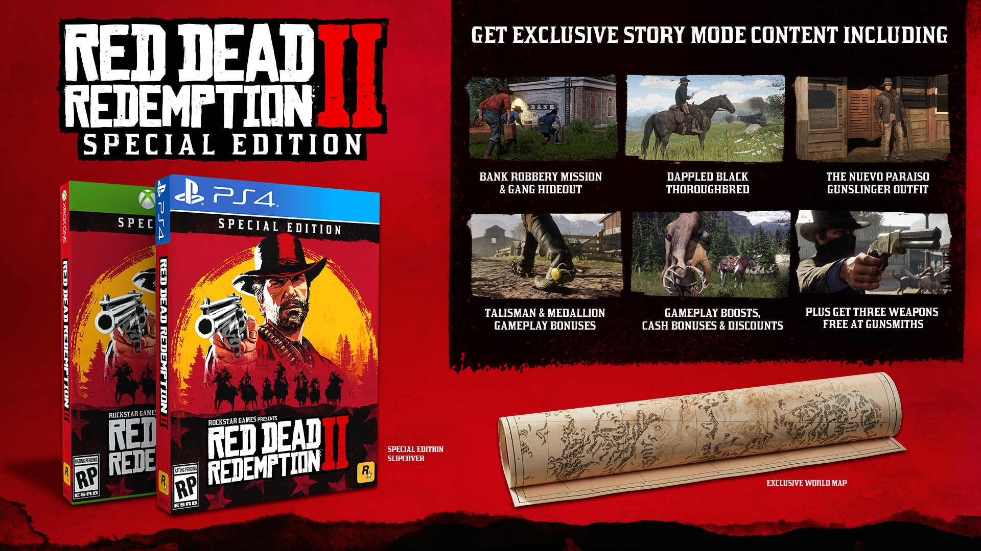 Red Redemption 2 Special Editions And Pre-Order Bonuses Revealed | TheSixthAxis