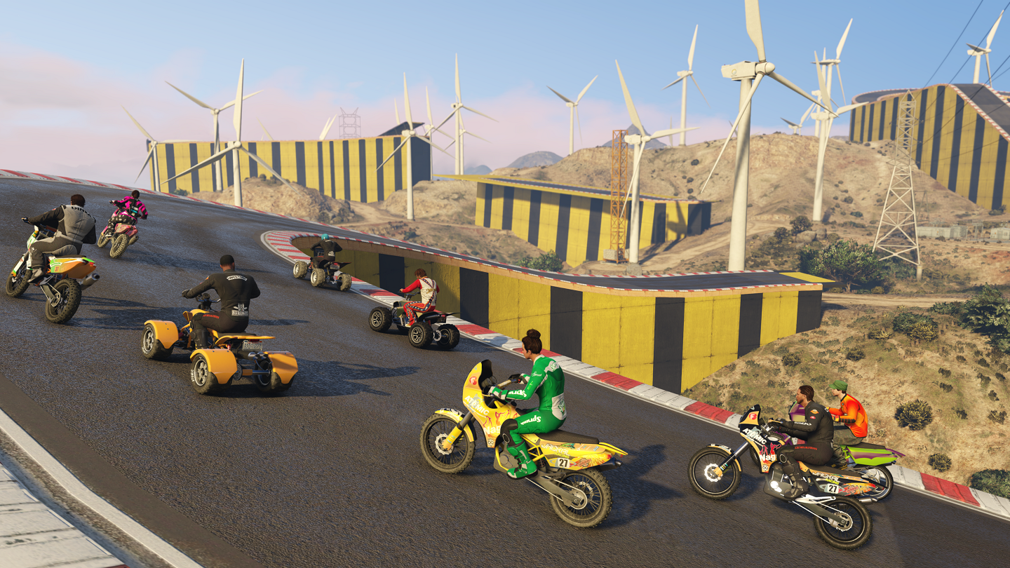 Moto com manobras iradas no GTA San Andreas