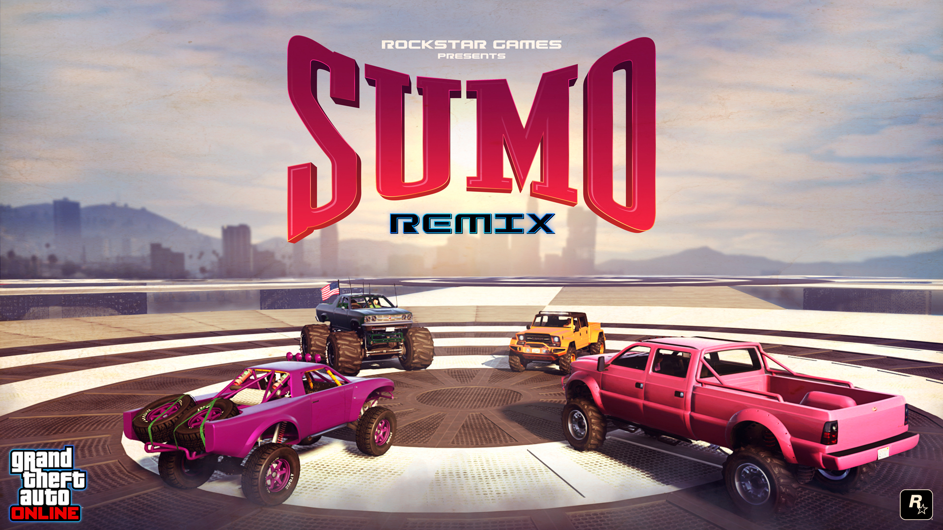 Newswire Rockstar Games - you may have declared yourself king of the ring in the classic adversary mode sumo but if you were thinking you could slip back into your old habits