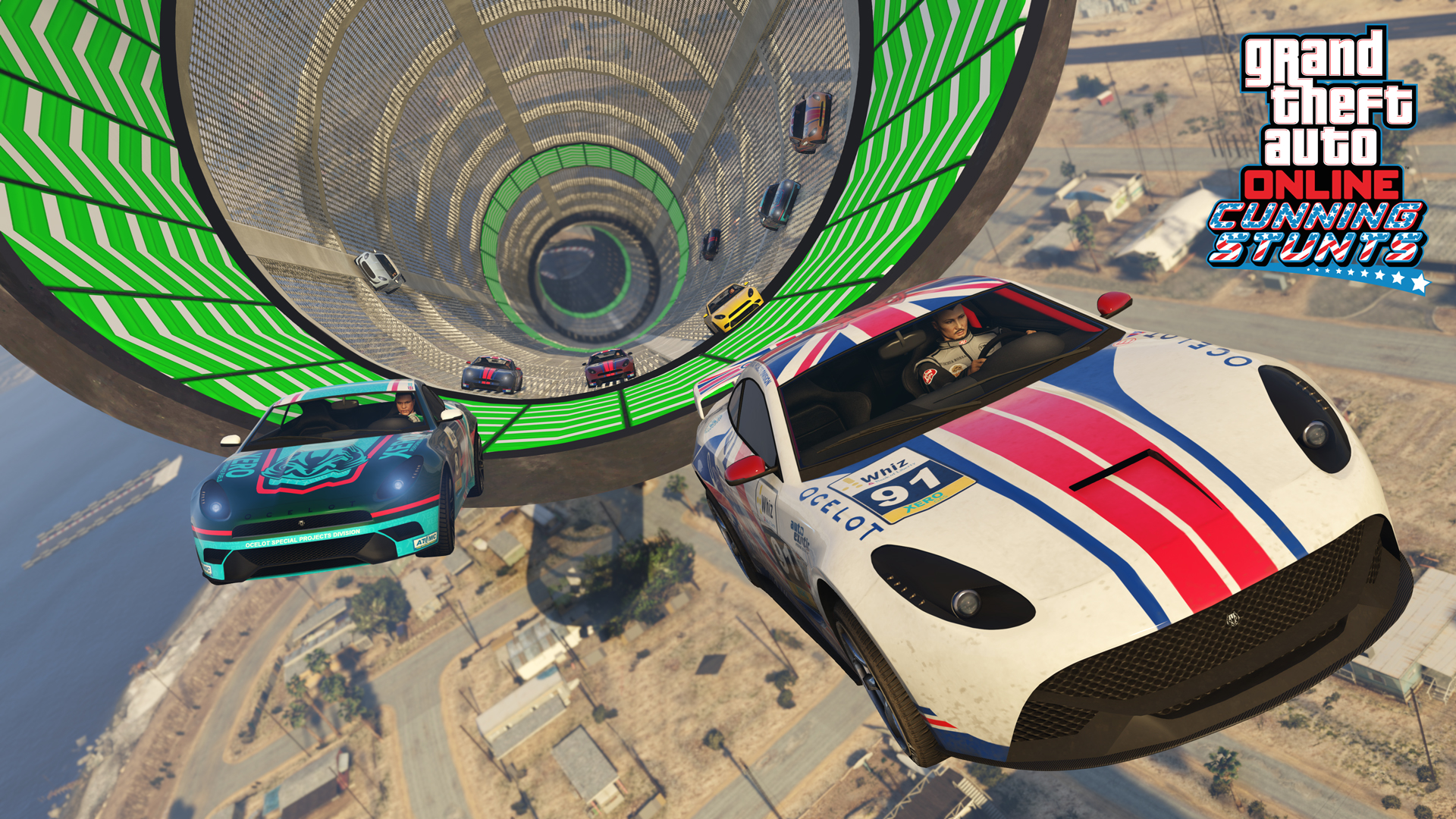 list updates of gta 5 Added Vehicles Stunt Online: Races and GTA New Cunning to