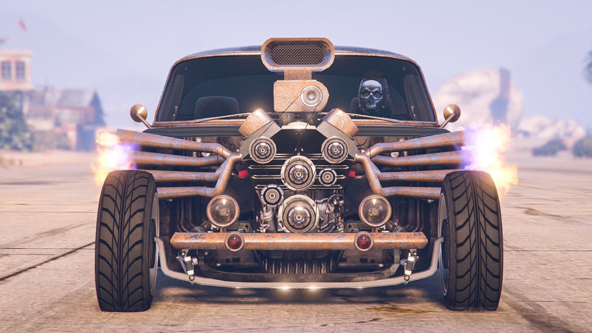 ファン作成画像「RAT ROD」 作成者：Notorious Mercs - Rockstar Games