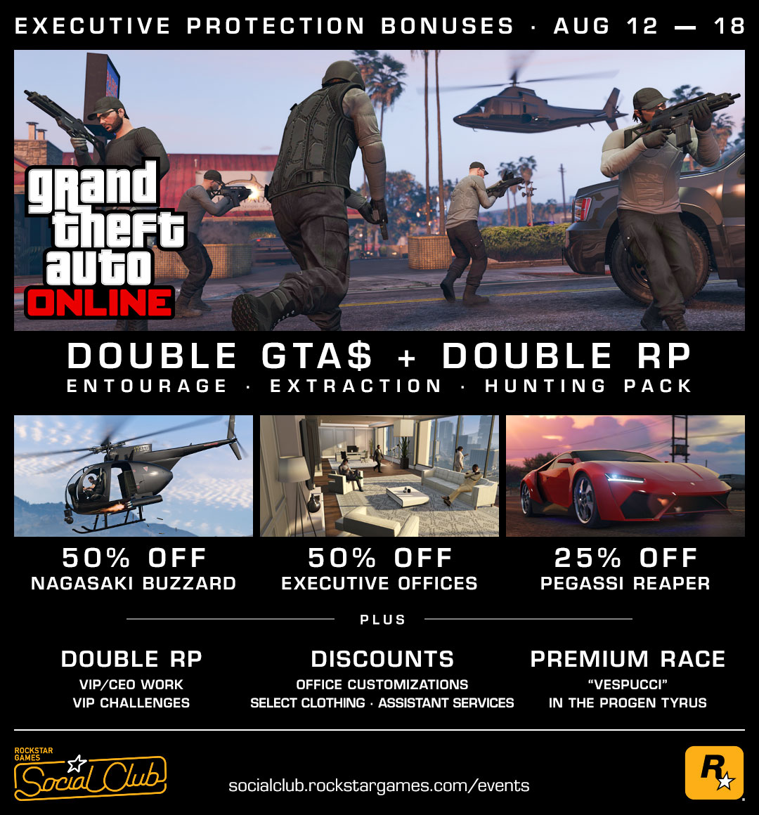 GTA Online Stunt Race Creator and Entourage Mode Now Available - Rockstar  Games