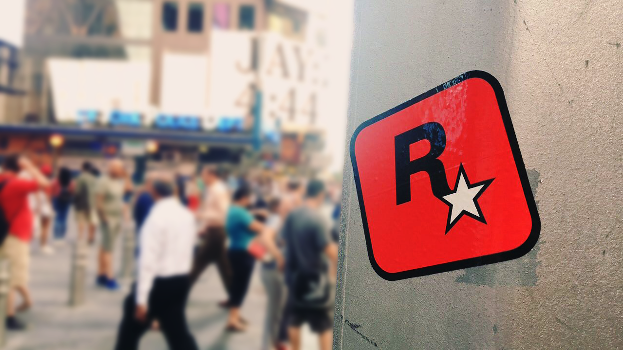 Rockstar Rockstar Games Sticker - Rockstar Rockstar games Gta