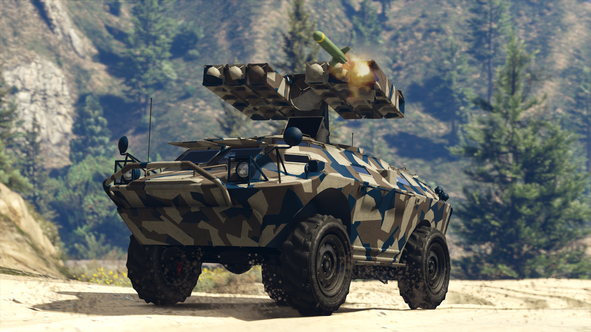 gta online gunrunning anti aircraft trailer