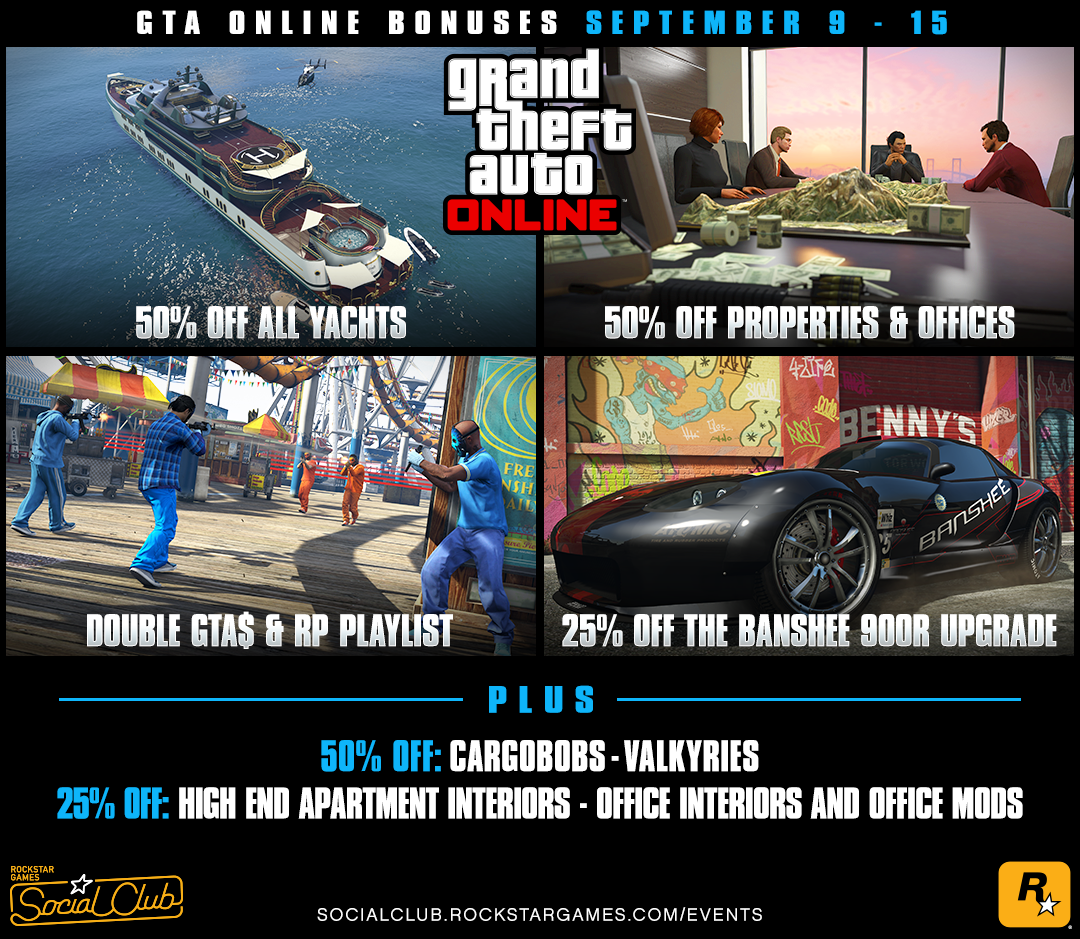 gta 5 online sales