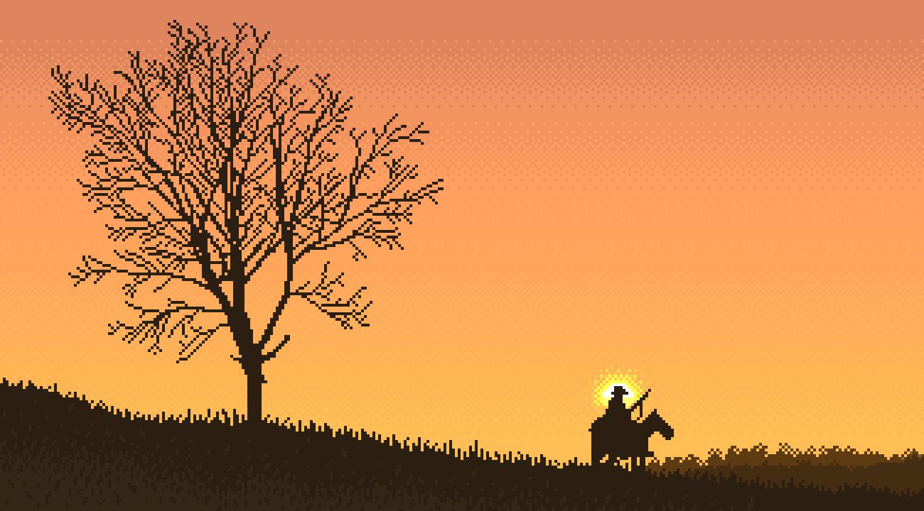 Fan Art: Red Dead Redemption 2 Pixel Art - Rockstar Games