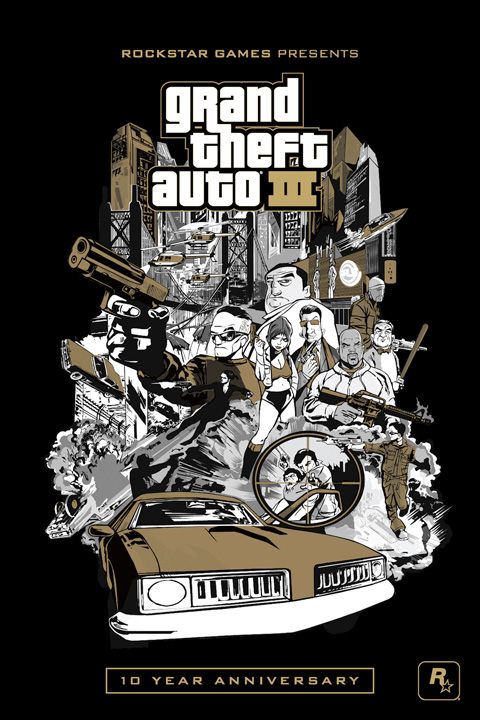 Grand Theft Auto III 10 Year Anniversary Edition Now Available for