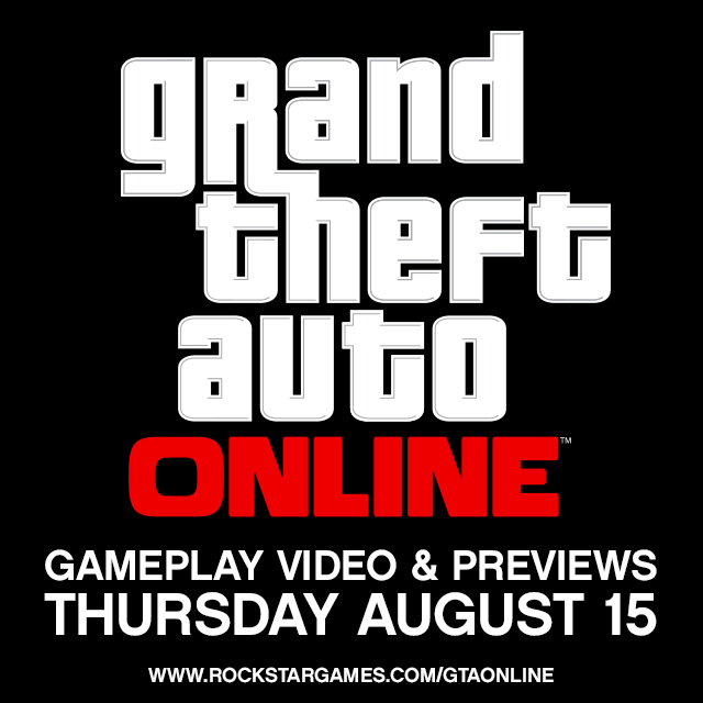 Grand Theft Auto Online: Gameplay Video & Previews Coming this Thursday at  10AM Eastern - Rockstar Games