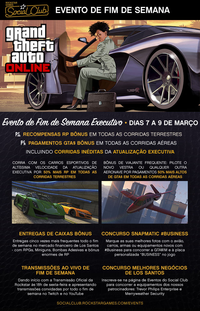 Apresentando o GTA+ para GTA Online - Rockstar Games