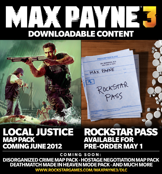 Multiplayer Max Payne 3 Set For March Release