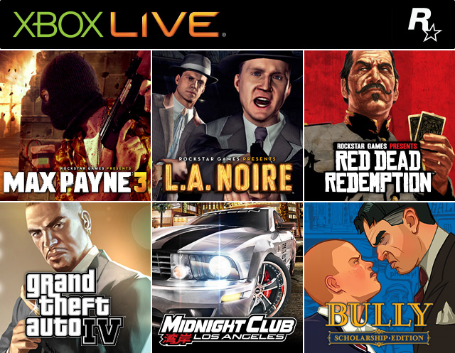 Xbox on sale rockstar sale