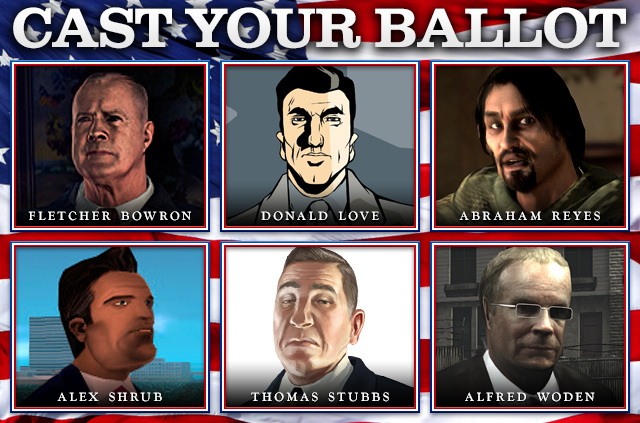 Cast Your Ballot Rockstar S Sleaziest Politicians Rockstar Games