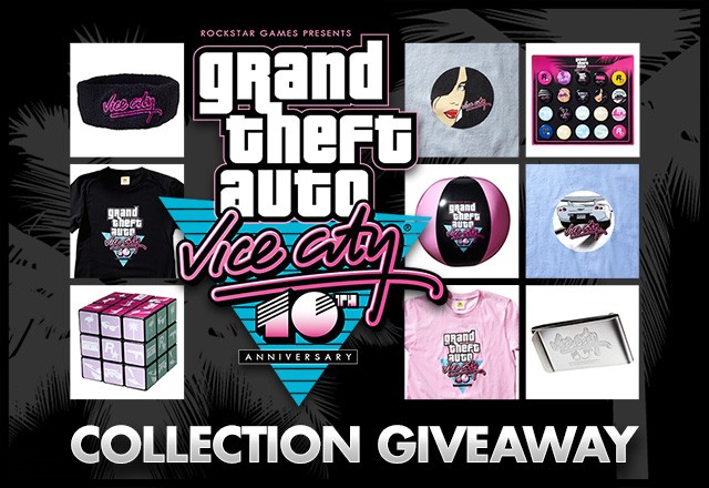 Enter the Vice City Anniversary Collection Giveaway at the Rockstar  Facebook Page - Rockstar Games