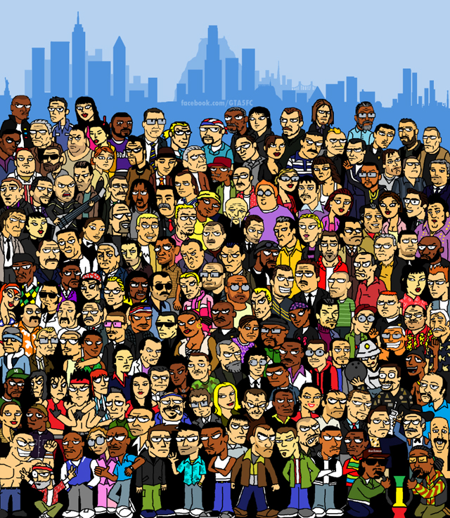 Rockstar Fan Art: A GTA Rogues Gallery in MS Paint - Rockstar Games