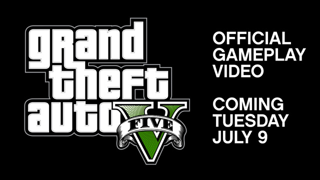 GTAV Official Gameplay Video Coming Tomorrow - Rockstar Games