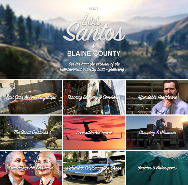 See Los Santos, The Town That Plays LA In Grand Theft Auto V