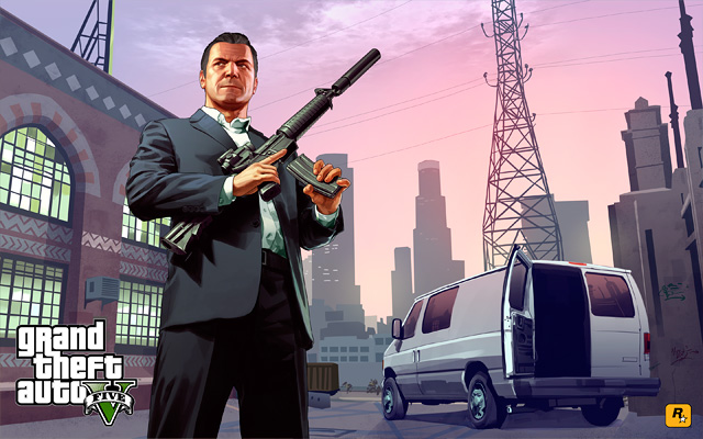 Original Grand Theft Auto V Artwork: To Have and to Hold - Rockstar Games