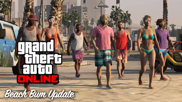 The Gta Online Beach Bum Update Is Now Available Rockstar Games