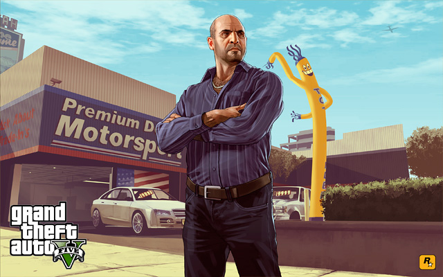 Rockstar libera primeira arte conceitual de GTA V - Arkade