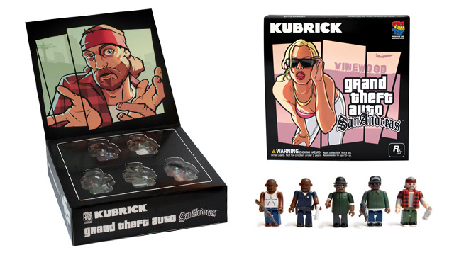Grand Theft Auto: San Andreas Kubrick Box Set.