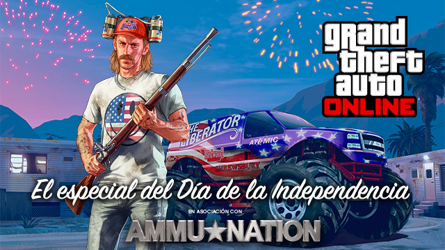 GTA Online celebra el Día de la Independencia con armas gratis, descuentos y bonificaciones especiales